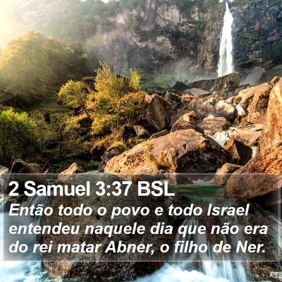 2 Samuel 3:37 BSL Bible Verse Image