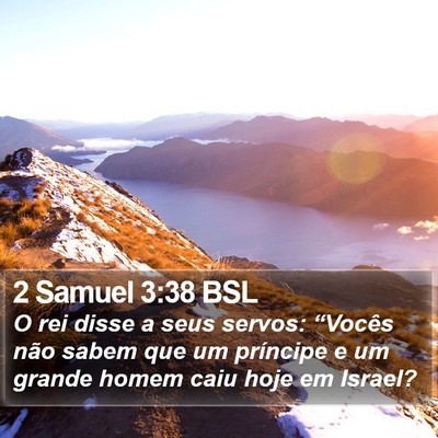 2 Samuel 3:38 BSL Bible Verse Image