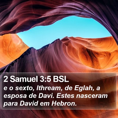 2 Samuel 3:5 BSL Bible Verse Image