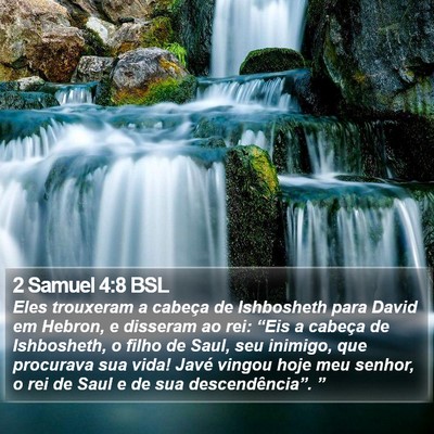 2 Samuel 4:8 BSL Bible Verse Image