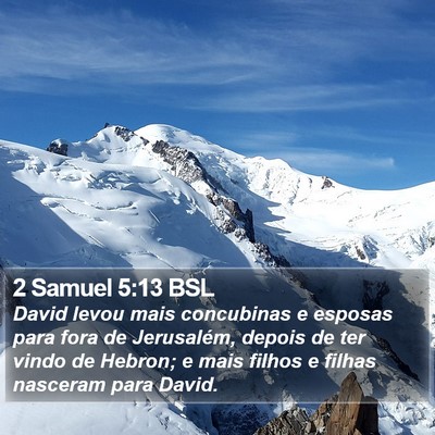 2 Samuel 5:13 BSL Bible Verse Image