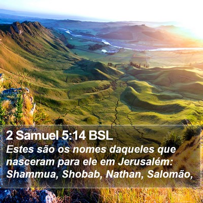 2 Samuel 5:14 BSL Bible Verse Image