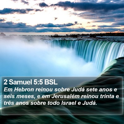 2 Samuel 5:5 BSL Bible Verse Image