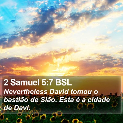 2 Samuel 5:7 BSL Bible Verse Image