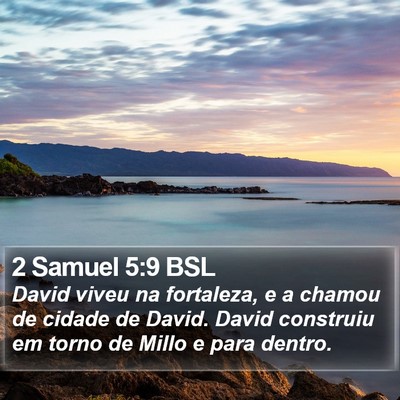 2 Samuel 5:9 BSL Bible Verse Image