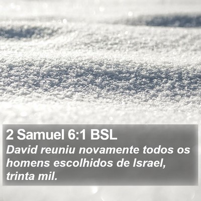 2 Samuel 6:1 BSL Bible Verse Image