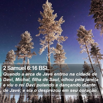 2 Samuel 6:16 BSL Bible Verse Image