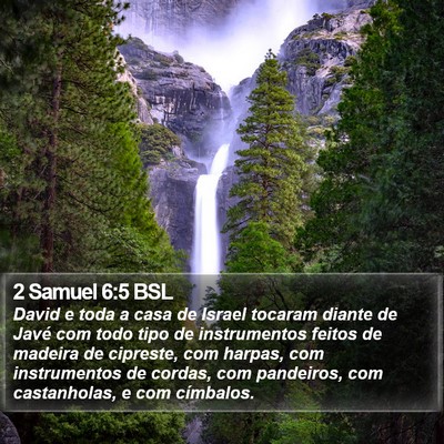 2 Samuel 6:5 BSL Bible Verse Image