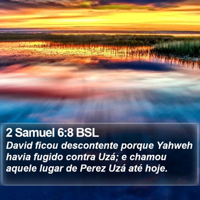 2 Samuel 6:8 BSL Bible Verse Image