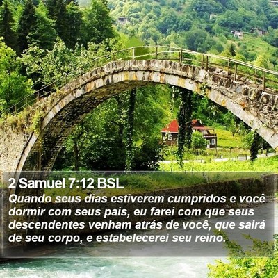 2 Samuel 7:12 BSL Bible Verse Image