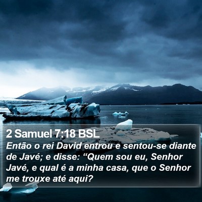 2 Samuel 7:18 BSL Bible Verse Image