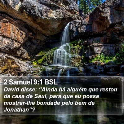 2 Samuel 9:1 BSL Bible Verse Image