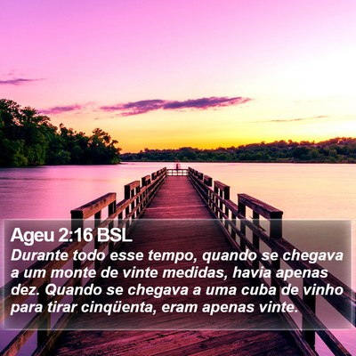 Ageu 2:16 BSL Bible Verse Image