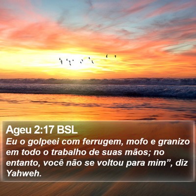 Ageu 2:17 BSL Bible Verse Image
