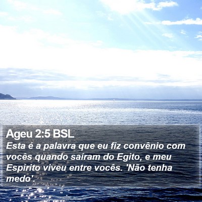 Ageu 2:5 BSL Bible Verse Image
