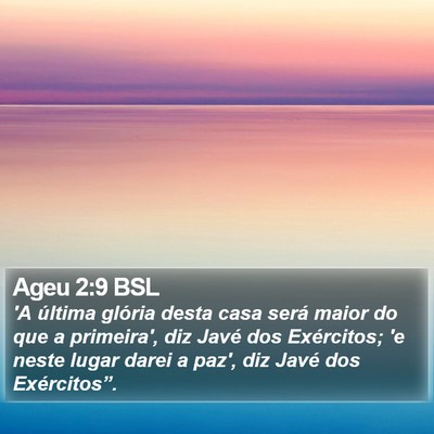 Ageu 2:9 BSL Bible Verse Image