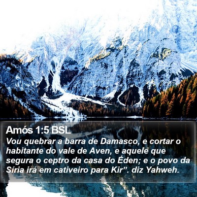 Amós 1:5 BSL Bible Verse Image