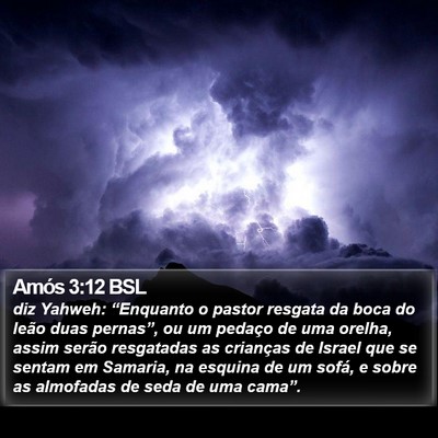 Amós 3:12 BSL Bible Verse Image