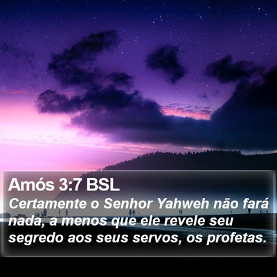 Amós 3:7 BSL Bible Verse Image