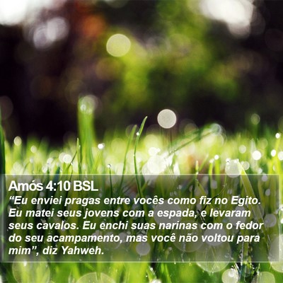 Amós 4:10 BSL Bible Verse Image
