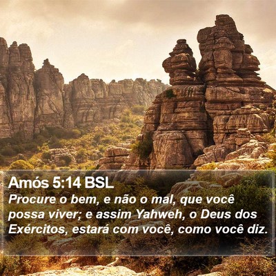 Amós 5:14 BSL Bible Verse Image