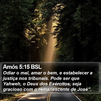 Amós 5:15 BSL Bible Verse Image