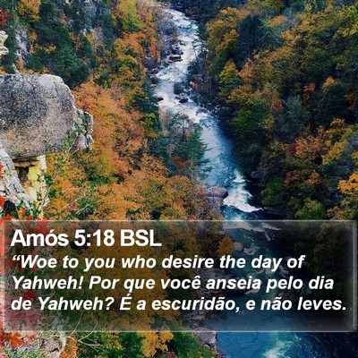 Amós 5:18 BSL Bible Verse Image