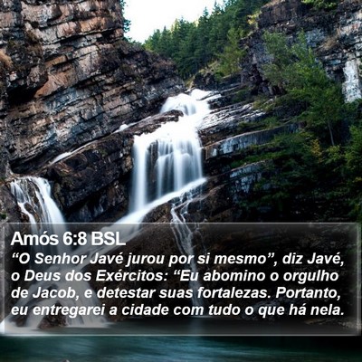 Amós 6:8 BSL Bible Verse Image