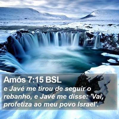Amós 7:15 BSL Bible Verse Image