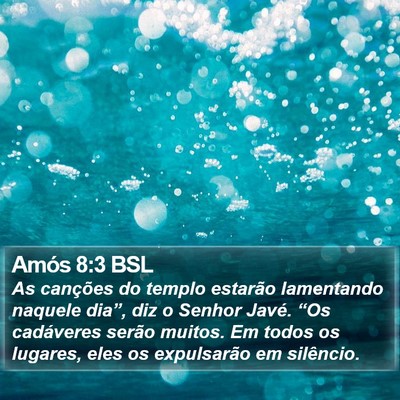 Amós 8:3 BSL Bible Verse Image