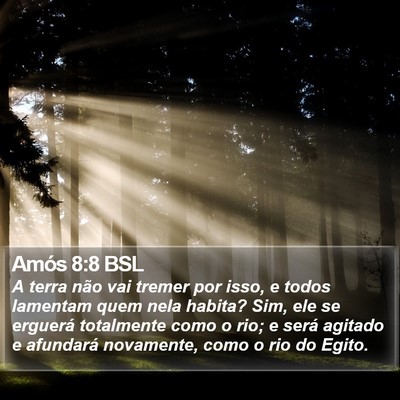 Amós 8:8 BSL Bible Verse Image