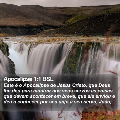 Apocalipse 1:1 BSL Bible Verse Image