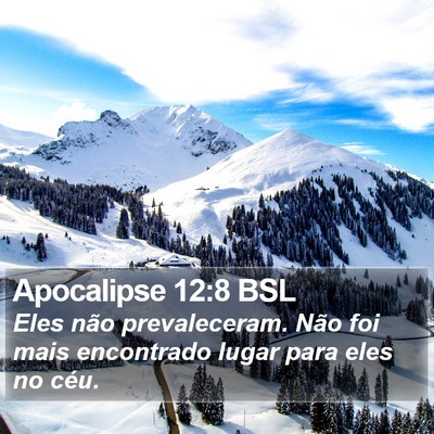 Apocalipse 12:8 BSL Bible Verse Image