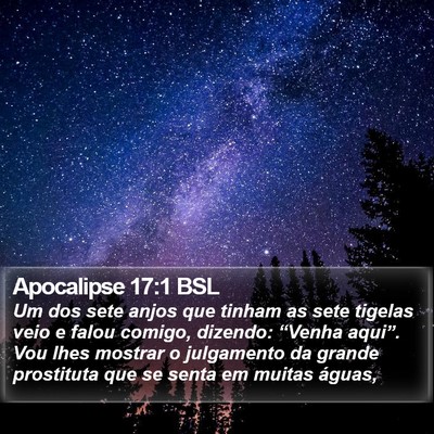 Apocalipse 17:1 BSL Bible Verse Image