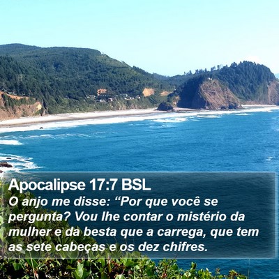 Apocalipse 17:7 BSL Bible Verse Image