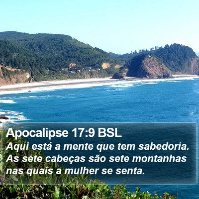 Apocalipse 17:9 BSL Bible Verse Image