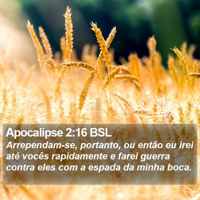 Apocalipse 2:16 BSL Bible Verse Image