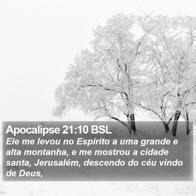 Apocalipse 21:10 BSL Bible Verse Image