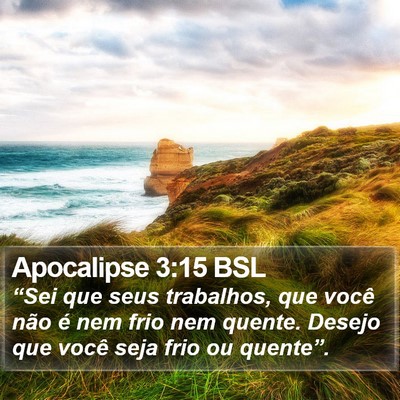 Apocalipse 3:15 BSL Bible Verse Image