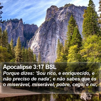 Apocalipse 3:17 BSL Bible Verse Image