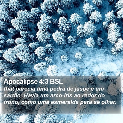Apocalipse 4:3 BSL Bible Verse Image