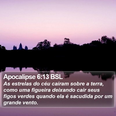 Apocalipse 6:13 BSL Bible Verse Image