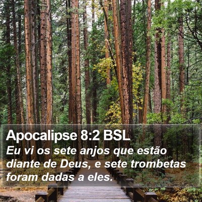 Apocalipse 8:2 BSL Bible Verse Image