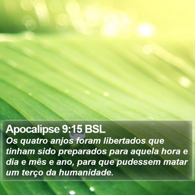 Apocalipse 9:15 BSL Bible Verse Image
