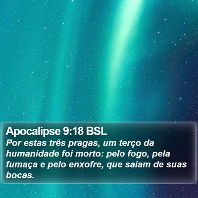 Apocalipse 9:18 BSL Bible Verse Image
