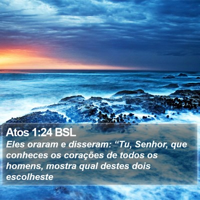 Atos 1:24 BSL Bible Verse Image