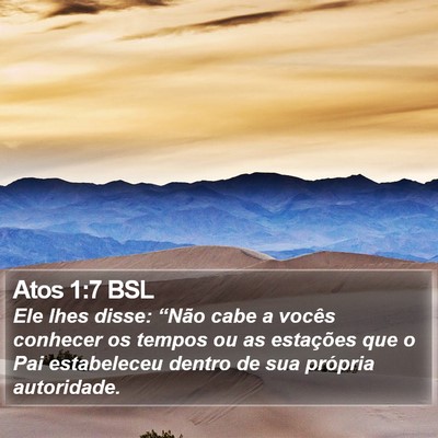 Atos 1:7 BSL Bible Verse Image