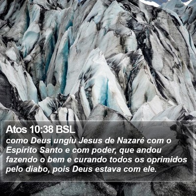 Atos 10:38 BSL Bible Verse Image