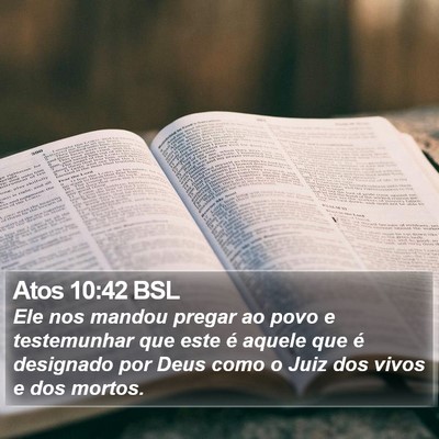 Atos 10:42 BSL Bible Verse Image