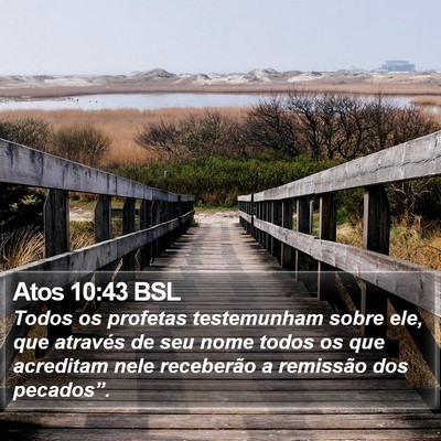 Atos 10:43 BSL Bible Verse Image